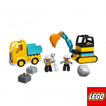 LEGO Duplo Town Камион и екскаватор с вериги 10931