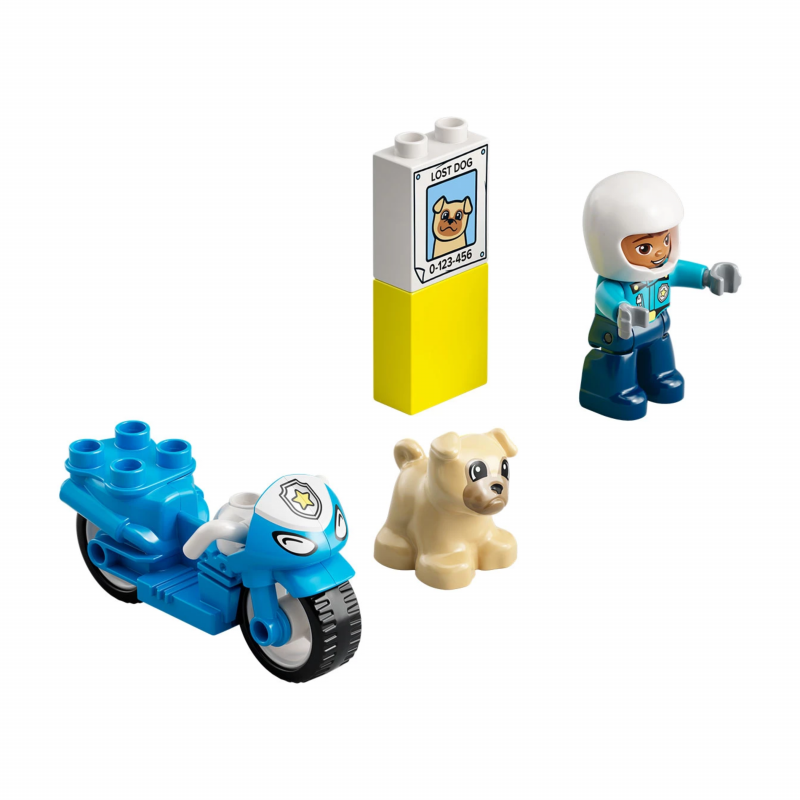 LEGO Duplo Town Полицейски мотоциклет 10967