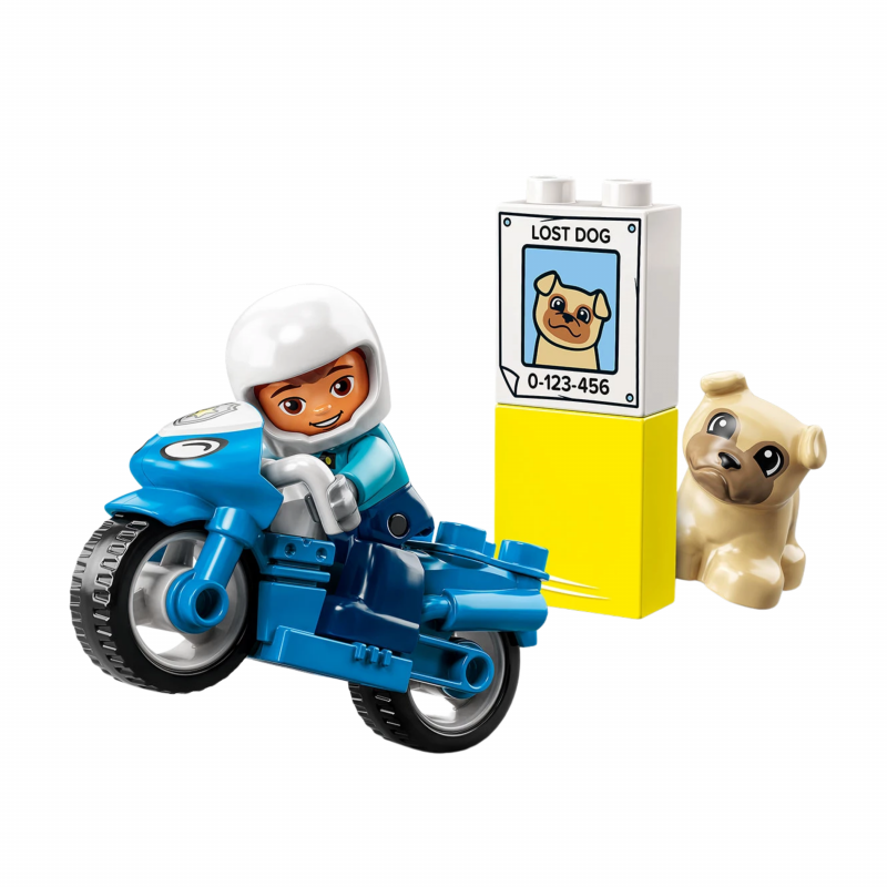 LEGO Duplo Town Полицейски мотоциклет 10967