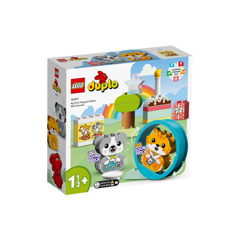 LEGO Duplo My First Моите първи кученце и котенце със звук 10977