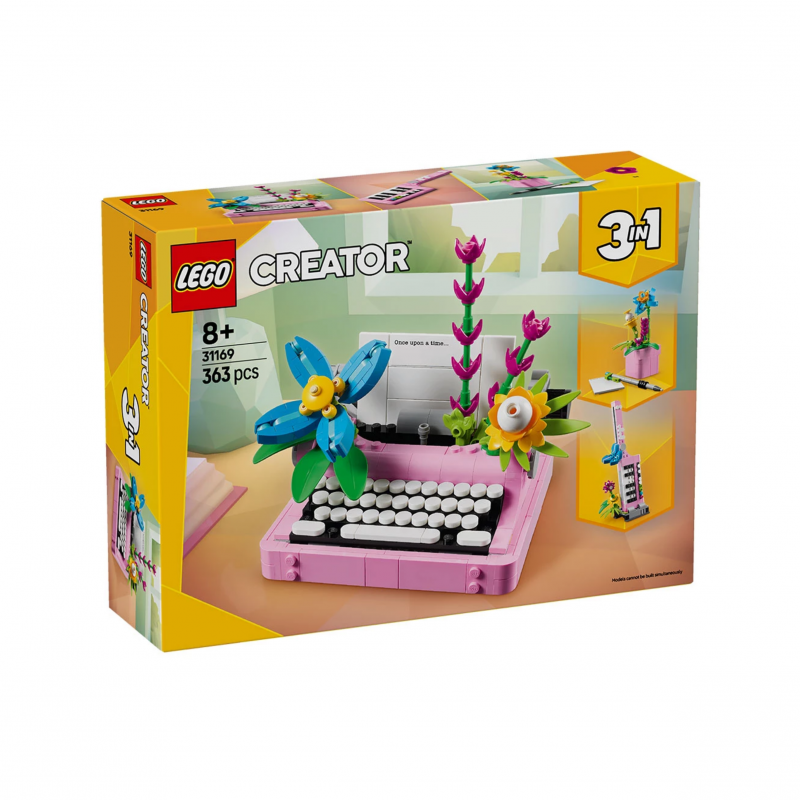 LEGO Creator Пишеща машина с цветя 31169 