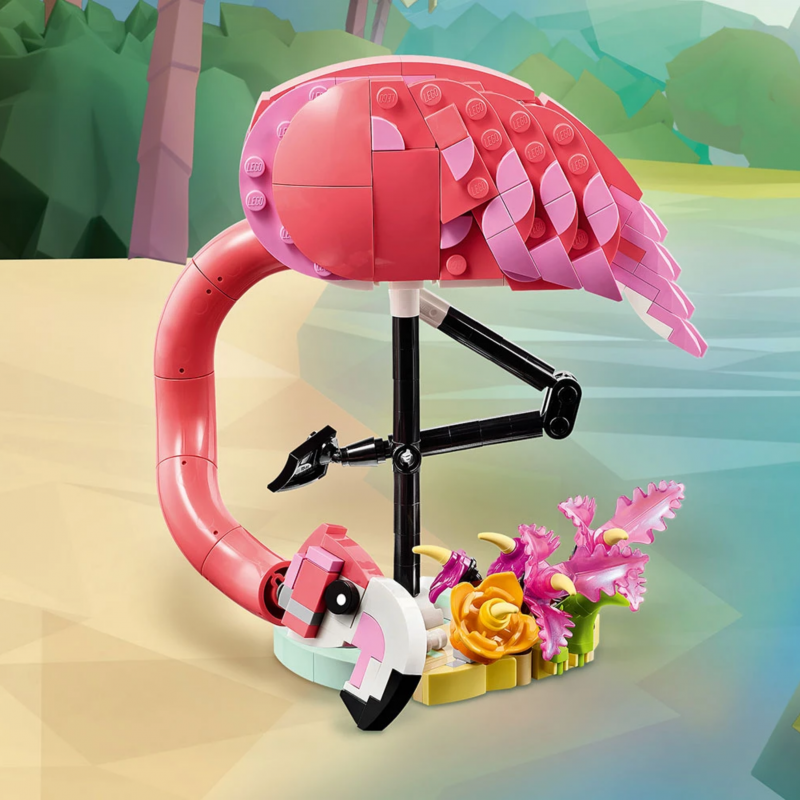 LEGO Creator Диви животни: Розово фламинго 31170