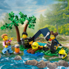 LEGO City Fire Пожарникарски камион 4x4 със спасителна лодка 60412