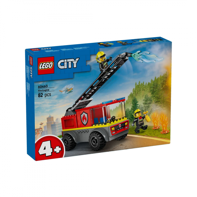 LEGO City Пожарникарски камион със стълба 60463
