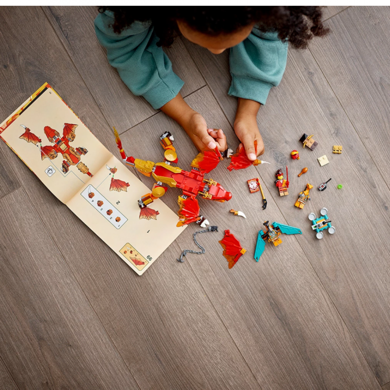 LEGO Ninjago Огненият дракон на Kai EVO 71762 