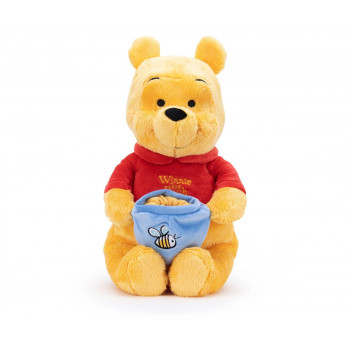 Плюшена играчка Мечо Пух с гърне, 30 см