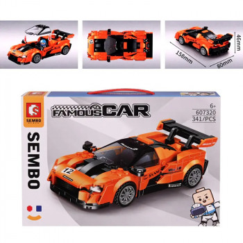 Конструктор Лего - Оранжева спортна кола 