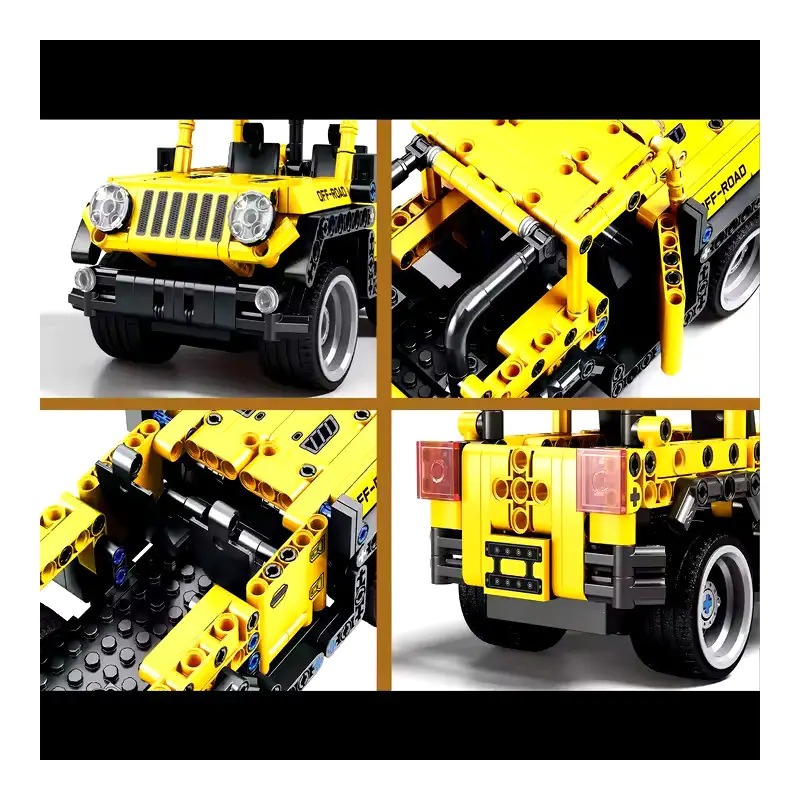 Конструктор - Джип с радио контрол 