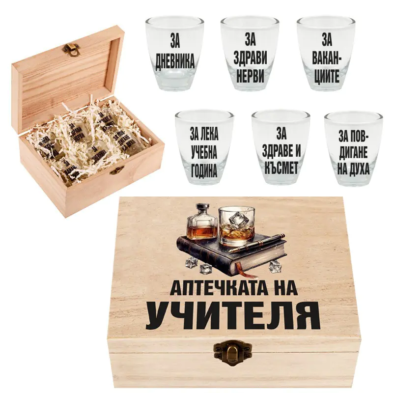 Кутия - АПТЕЧКАТА НА УЧИТЕЛЯ