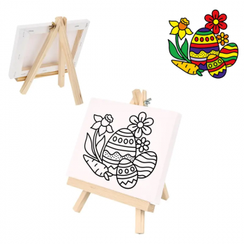 Мини великденско пано за оцветяване с великденско яйце