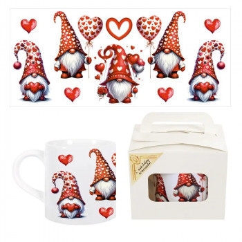 Чаша - Обичам те с влюбени гномчета