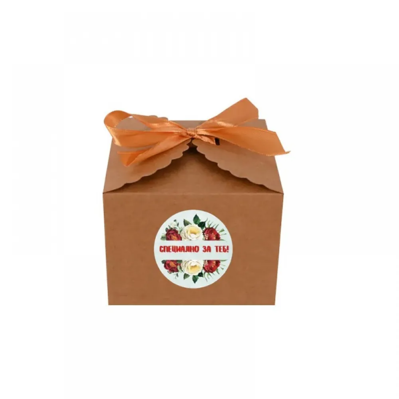 Подаръчен комплект с ароматна свещ и органайзер за документи