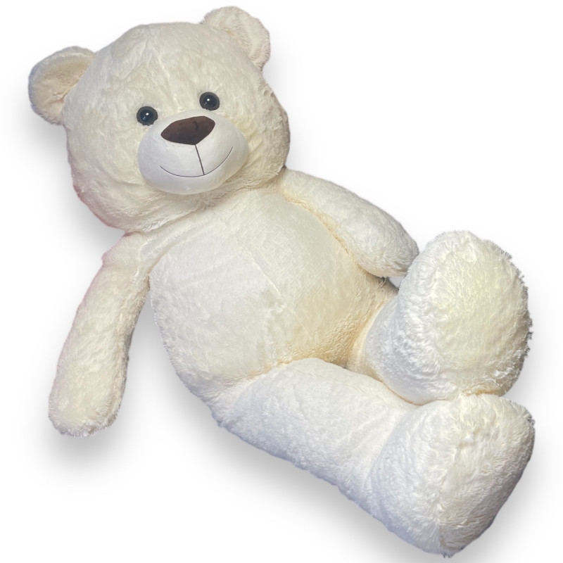 Плюшено мече с дълги крака Катя, екрю, 150 см