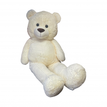 Плюшено мече с дълги крака Катя, екрю, 150 см