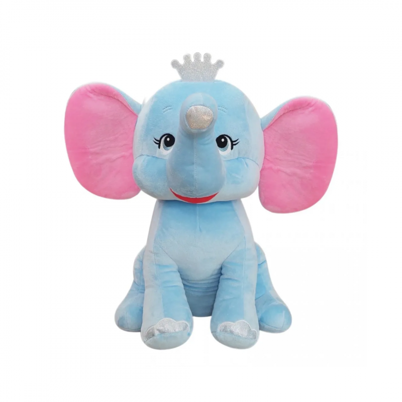 Плюшено слонче мама на Тара, син, 35 см