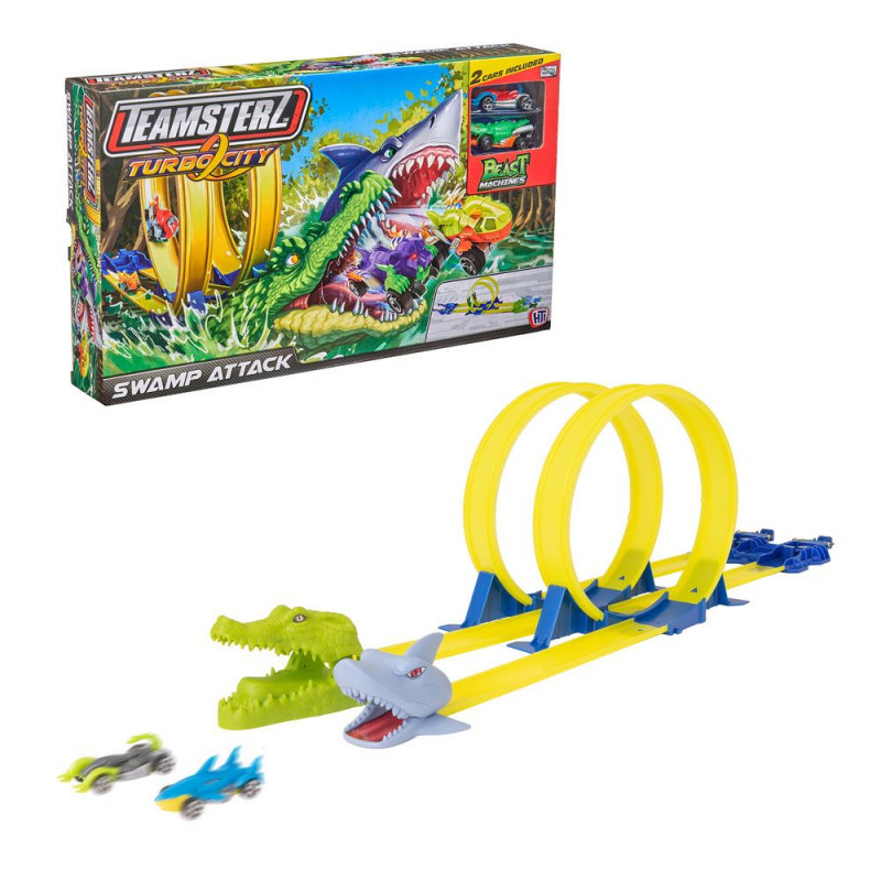 Писта с лупинги и 2 колички Teamsterz HTI 