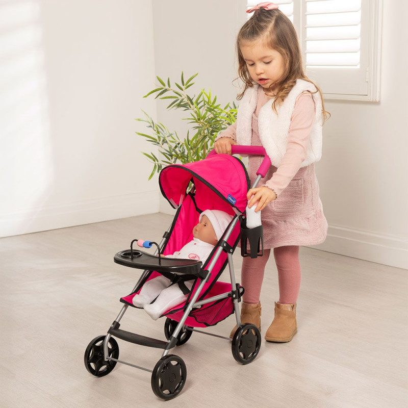 Количка за кукли CHICCO в розово