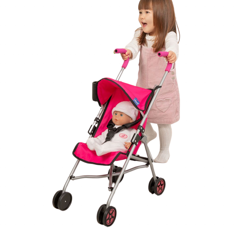 Лятна количка за кукли CHICCO в розово