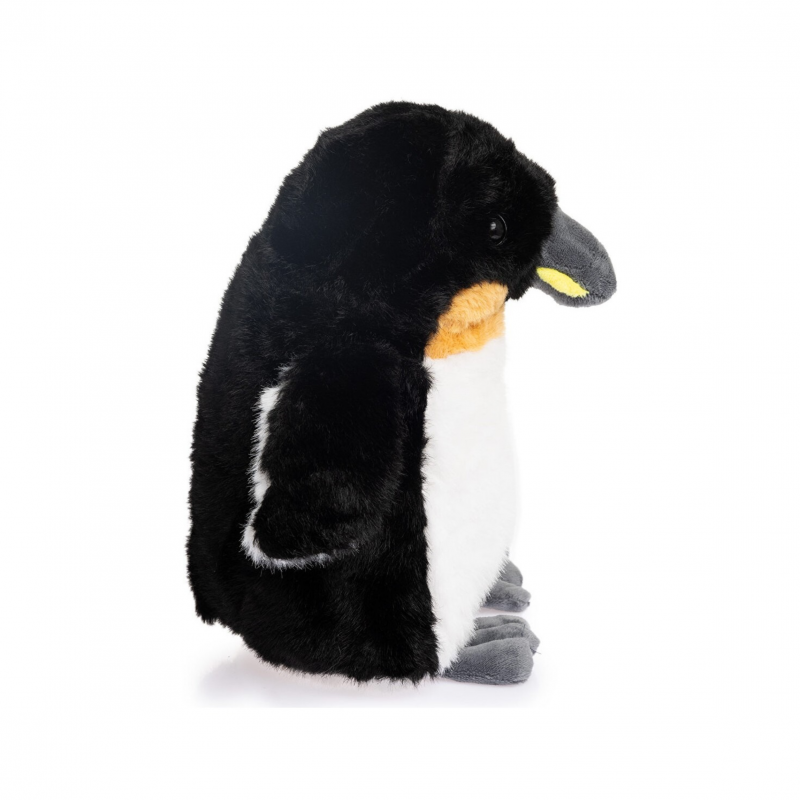 Плюшен императорски пингвин Снежи, 25 см