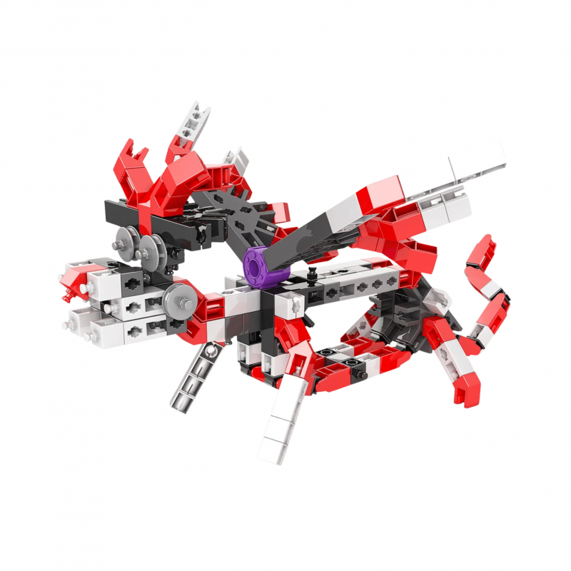 Детски конструктор Енджино СТЕМ - Герой еволюция на драконите
