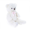 Плюшено мече Лили, бяло, 78 см