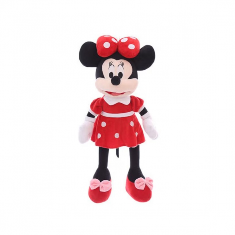 Плюшена играчка Мини Маус с червена рокличка, 50 см 