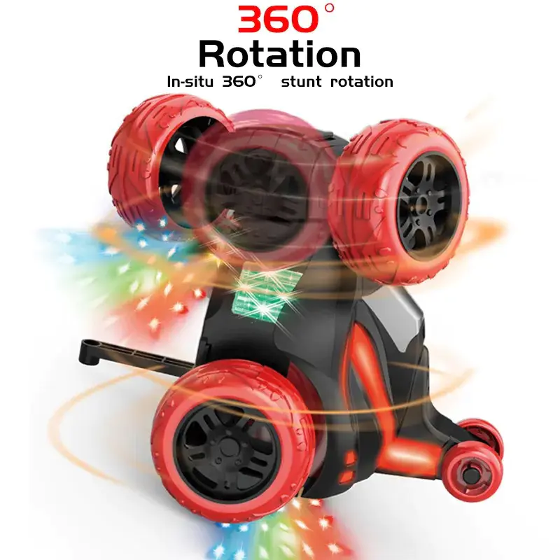 Каскадьорска кола Бъги в червено
