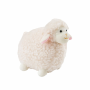 Плюшена овца Доли, бяла, 25 см