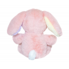 Плюшено бебе зайче Aurora, розово, 20 см