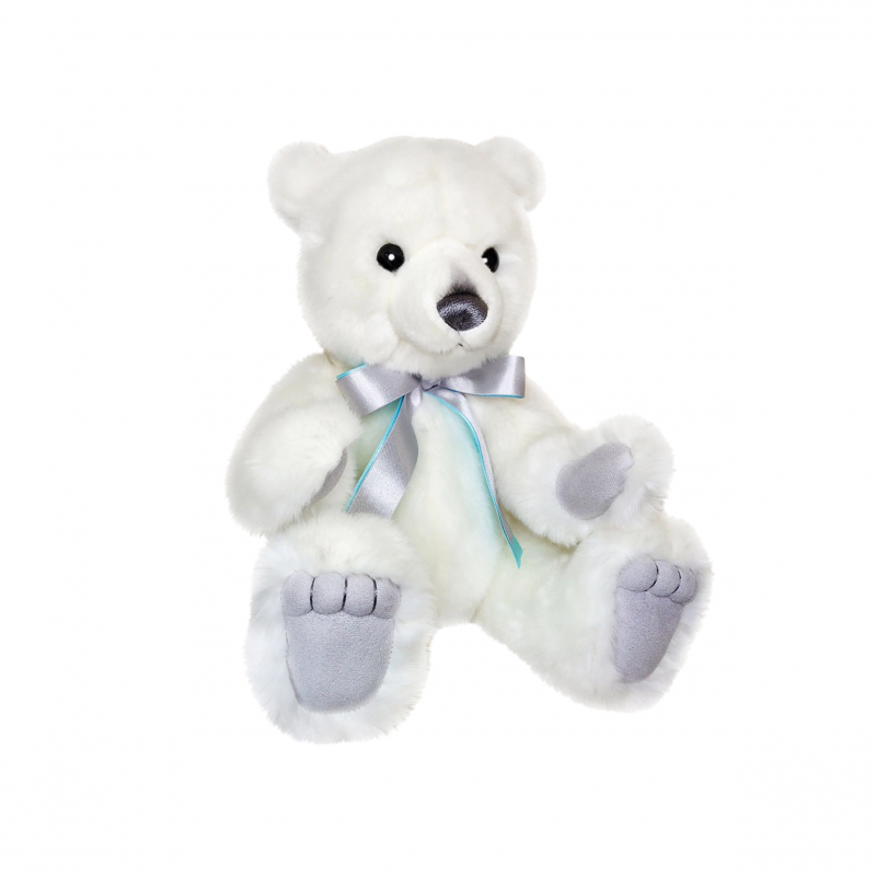 Плюшена играчка Полярно мече Aurora, бяло, 29 см