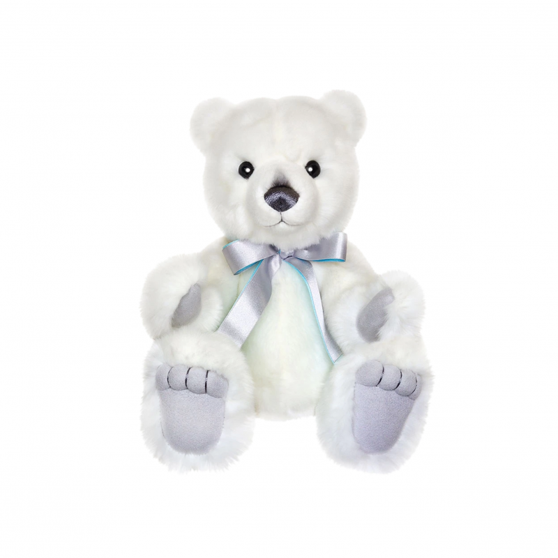 Плюшена играчка Полярно мече Aurora, бяло, 29 см