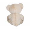 Плюшено мече със сърце Aurora, екрю, 23 см