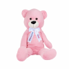 Плюшен мечок в розово с надписана панделка, 130 см.