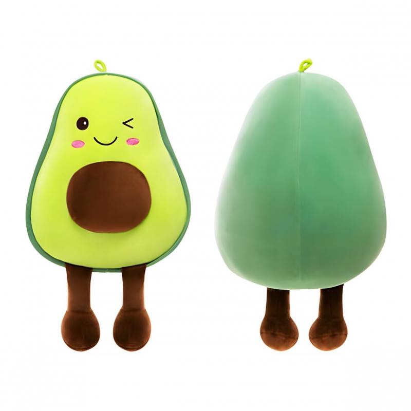 Плюшена възглавница авокадо, 40 см