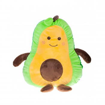 Плюшено авокадо възглавничка, 45 см