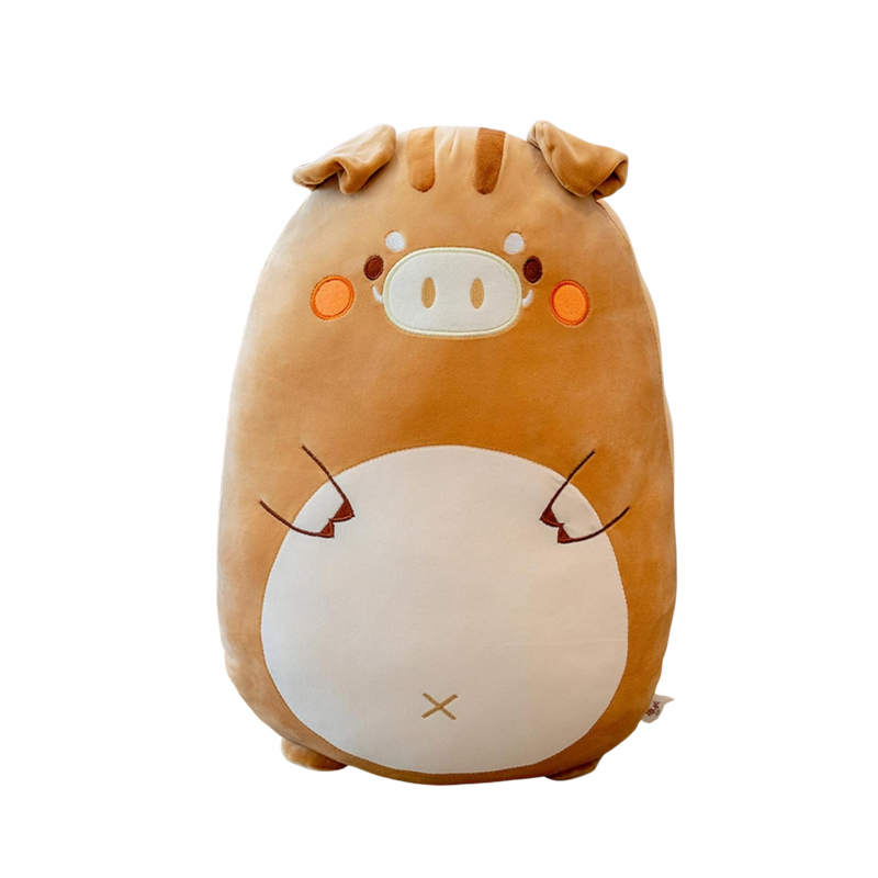 Плюшена възглавница кравичка, 40 см