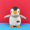 Плюшен пингвин Педро с коледна песен на български, 25 см