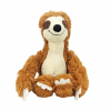 Плюшена играчка ленивец, кафяв, 25 см