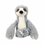 Плюшена играчка ленивец, сив, 25 см