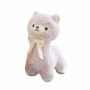 Плюшена лама, светло лилава, 23 см
