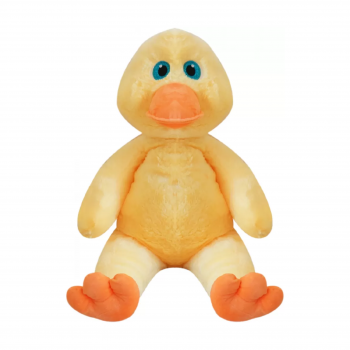 Плюшено пате Моли, жълто, 100 см