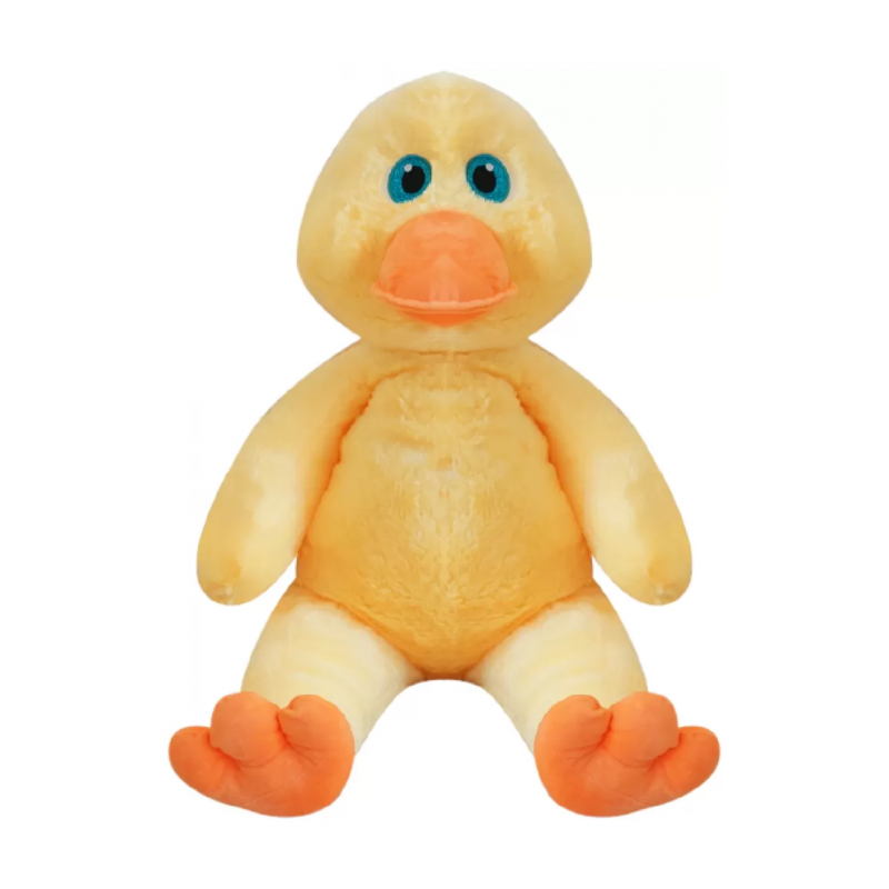 Плюшено пате Моли, жълто, 100 см