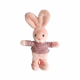 Плюшен заек Рози, розов, 30 см