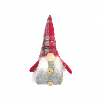 Коледен гном, сив, 18 см