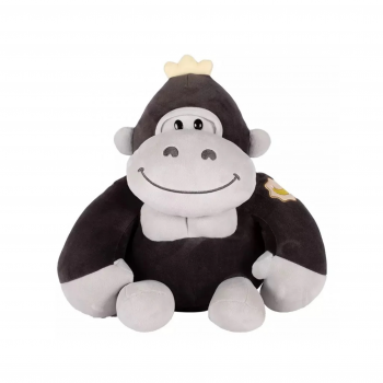 Плюшена горила, черна, 22 см