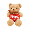 Плюшено мече Hug me, бежаво, 30 см