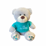 Плюшено мече I'm so sorry, сиво, 20 см