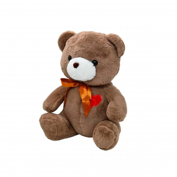 Плюшено мече Добри, кафяво, 25 см