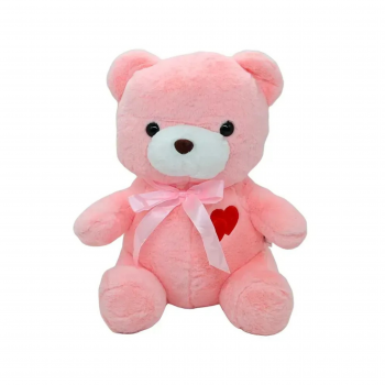 Плюшено мече Добри, розово, 30 см