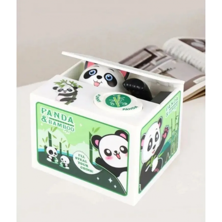 Интерактивна касичка Крадлива панда